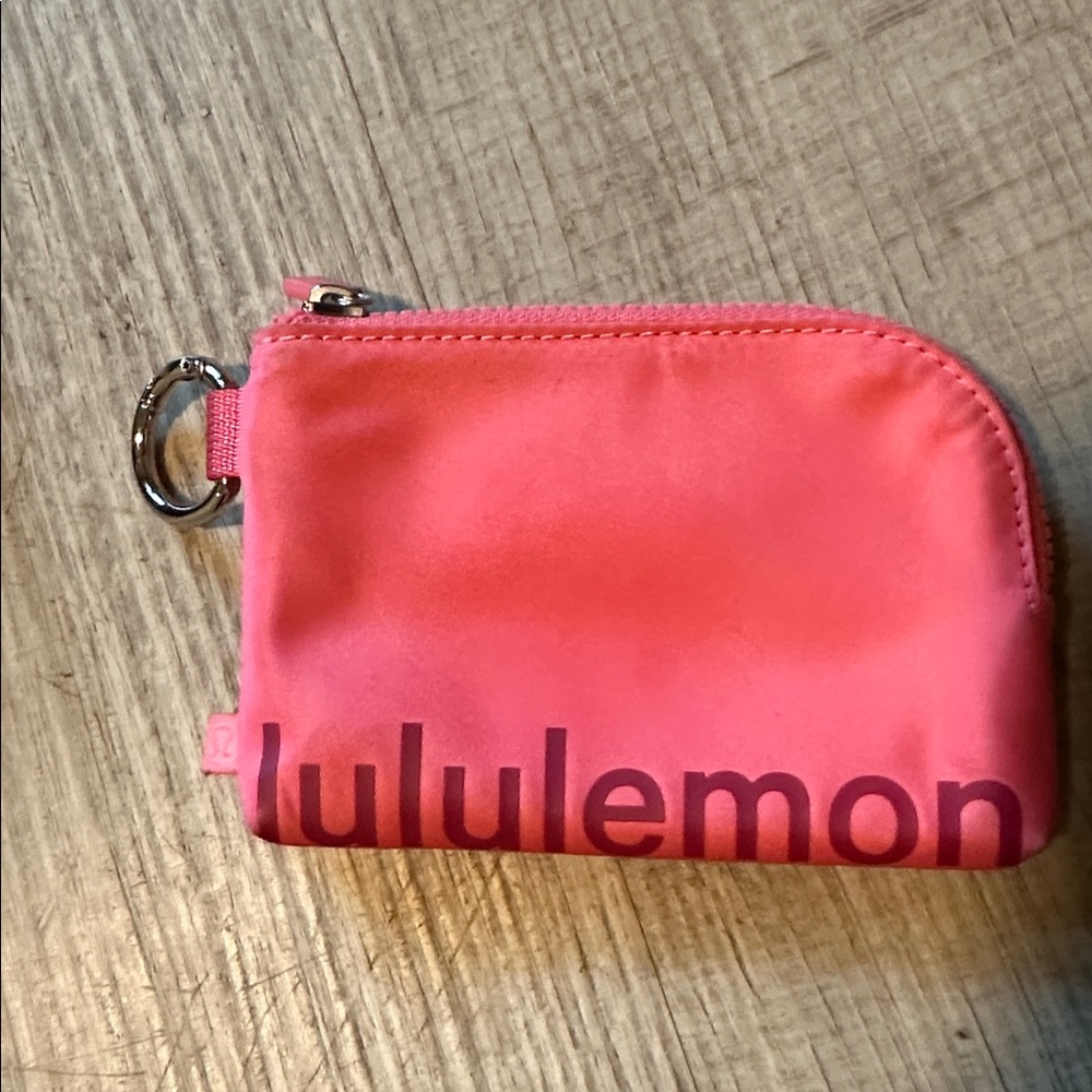 Lululemon Pink Coin Pouch